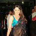 Poonam Jhawar Latest Hot Transparent Saree Images At Film Foundation Award 2015