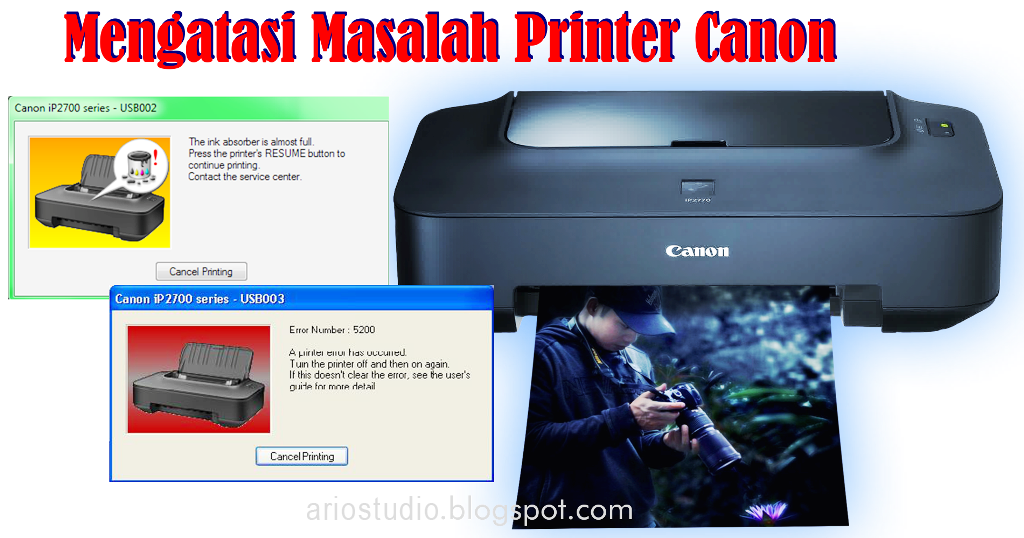 RESETTER CANON PIXMA IP2770 ~ "ArioStudio"