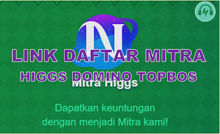 Link Daftar Mitra Higgs Domino Topbos Terbaru 2023