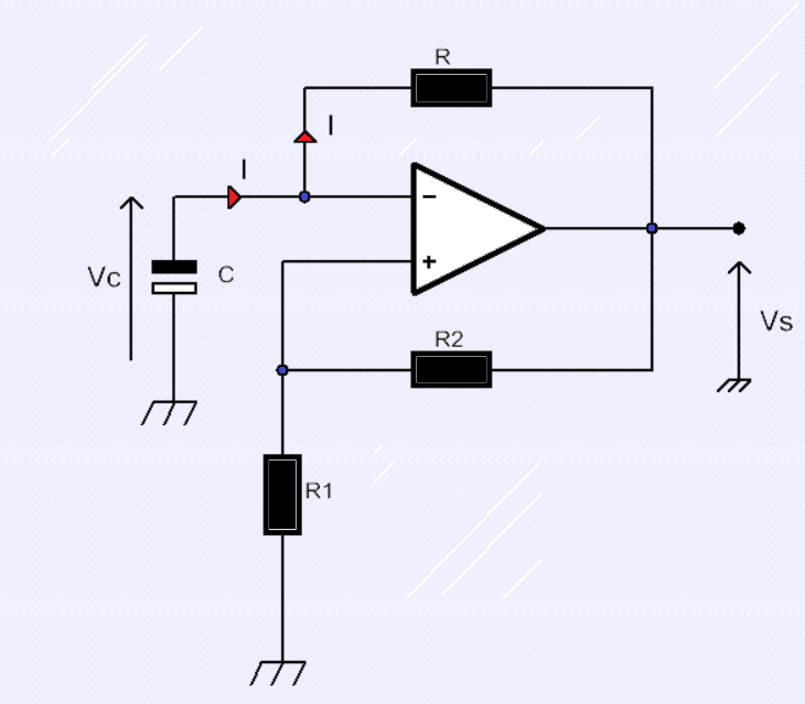 Multivibrateur astable - Problèmes & Corrigés - ( AOP ) 