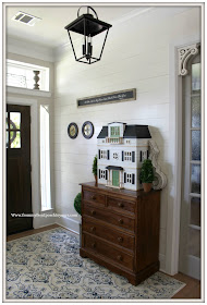 Cottage- Farmhouse- Foyer-Shiplap-Doll House-From My Front Porch To Yours