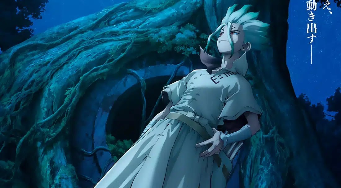 Dr. Stone nos presenta a Senku en un genial visual para su tercera temporada