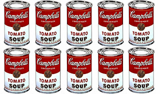 Resultado de imagen de lata de tomate andy warhol