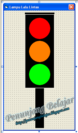  Cara  Membuat  Lampu  Lalu  Lintas  Dengan Visual Basic 6 0 