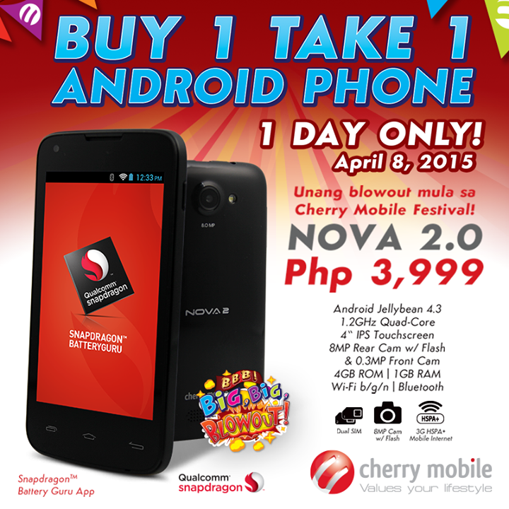 Cherry Mobile Nova 2.0 Sale