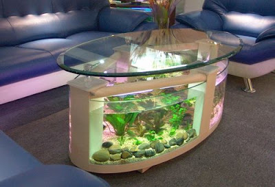 Model Meja Aquarium