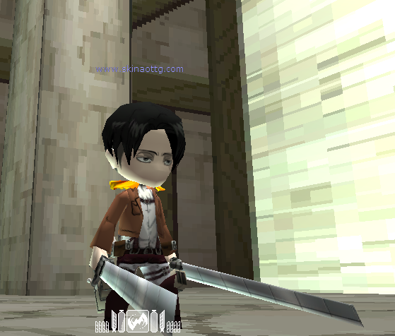 Levi Anime Skin Aottg