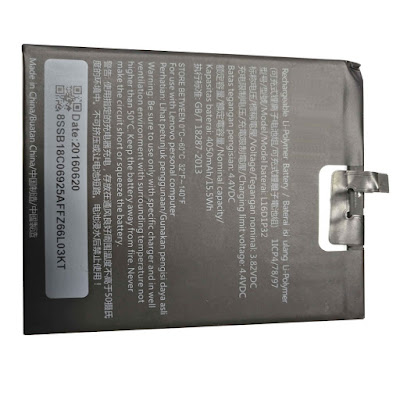 L16D1P32 4050mAh bateria do Lenovo Tablet Smart Phone