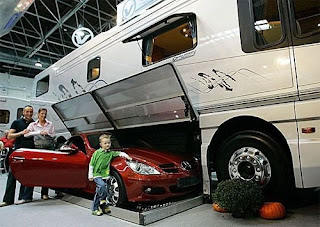  luxury motor home stores car