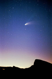 La grande cometa Hale-Bopp