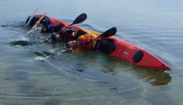 kayaking stuff: Cut your kayak in half, and modular 