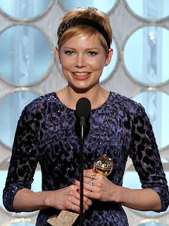 Michelle Williams thanks daughter Matilda after Golden Globes win