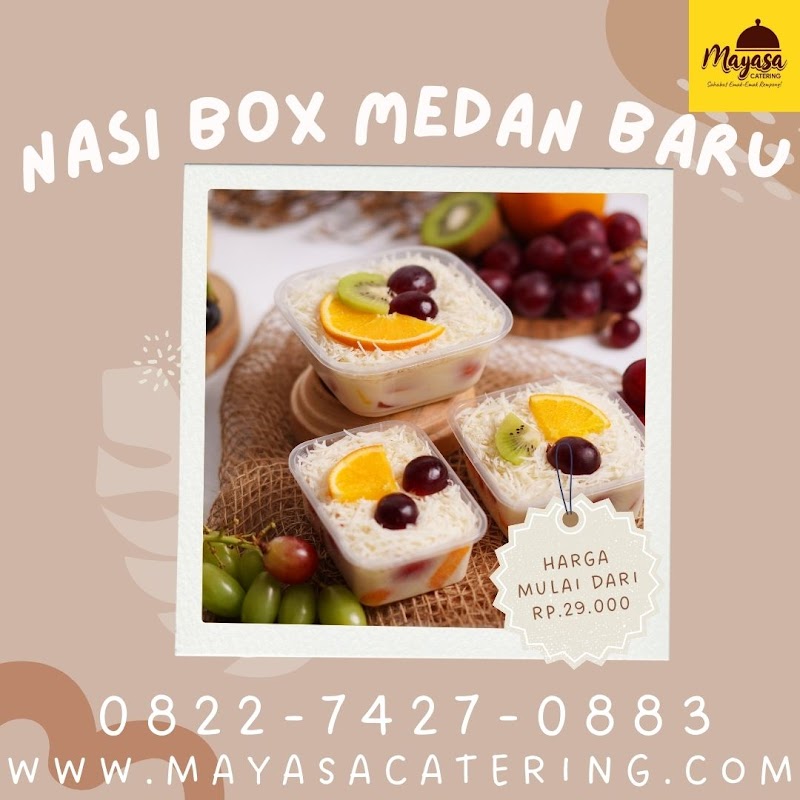 HALALAN THOYYIBAN, (0822.7427.0883) Nasi Box Medan Baru
