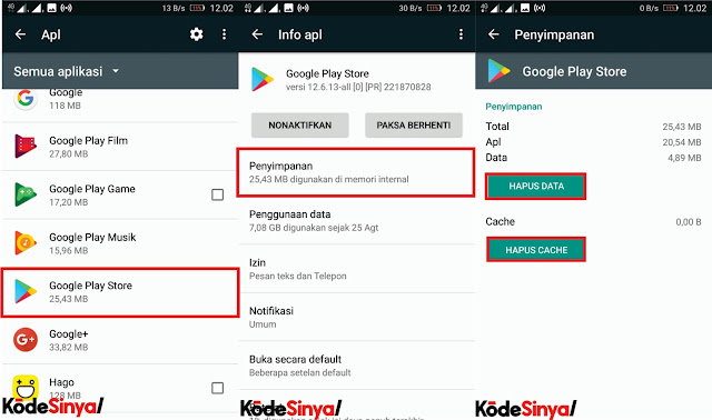  Play Store merupakan aplikasi yang selalu ada di smartphone android yang berfungsi sebaga Cara Mengatasi Download Tertunda di Google Play Store