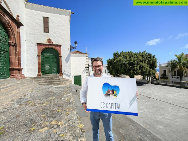 Antona presenta su imagen y lema de precampaña: ‘Santa Cruz de La Palma Es capital’
