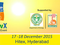  UBM India's RenewX 2015  17th -18th December 2015 at Hyderabad