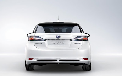 2011 Lexus CT 200h Rear View