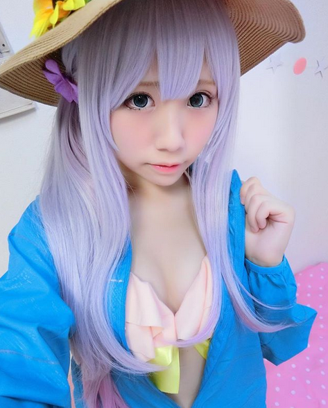 Yuk Kenalan Sama Cosplayer Natsuko, Dia Cosplay Sagiri Kawaii Banget, Awas Tercyduck!