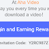 How to Make Money With Aha Video Reward App Online