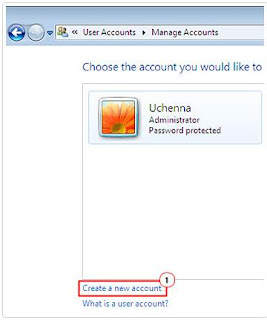 Create a new account