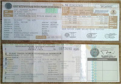 Surat Tanda Nomor Kendaraan (STNK)