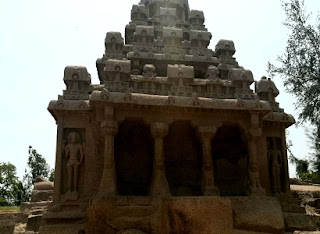 Dharmaraja ratha at mahabalipuram