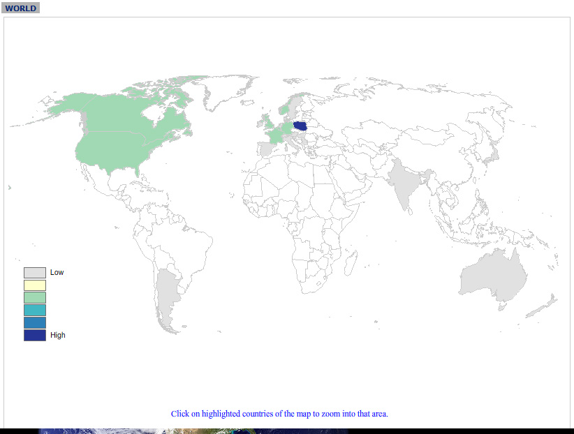 world map belgium. Surname Skonieczny World Map.