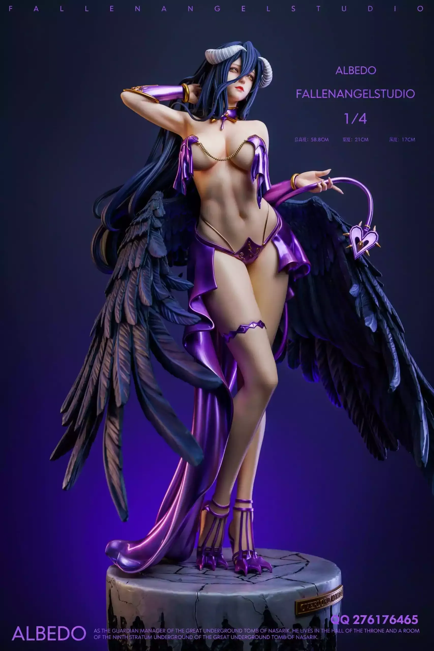 Overlord: Albedo Inspira uma Figure Sensual