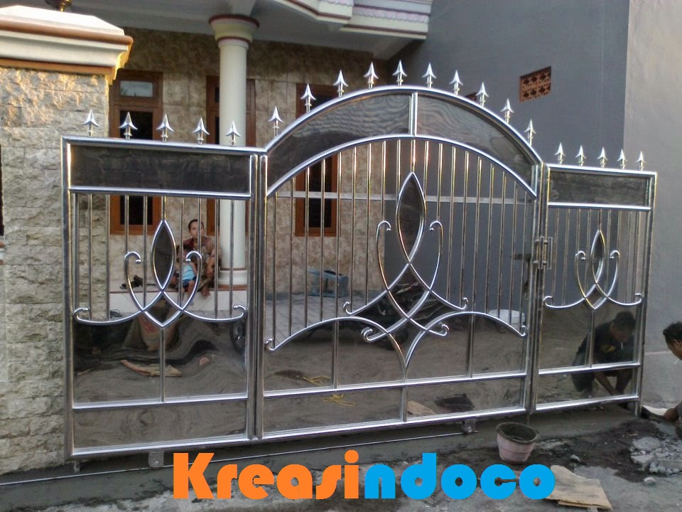 Bengkel Las Listrik Pintu  Pagar  Stainless  Steel