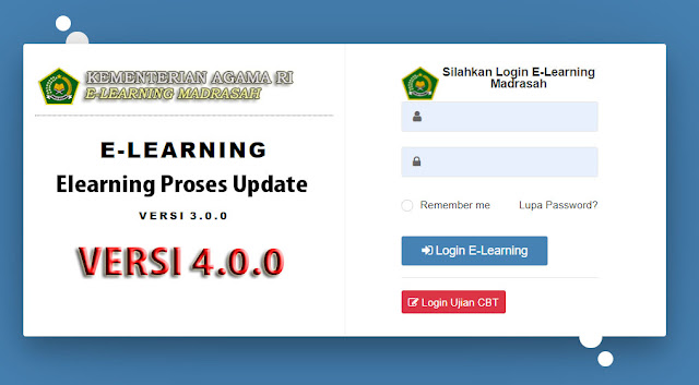 Elearning Kemenag Update ke Versi 4.0