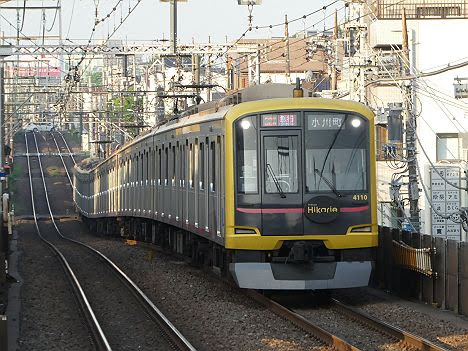 【Hikarie号だ！}東急5050系4110F急行　小川町行き(第33回外秩父七峰縦走ハイキング大会開催に伴う運行)