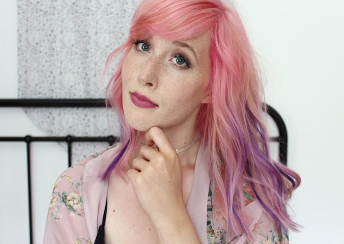 perfect pastel pink hair