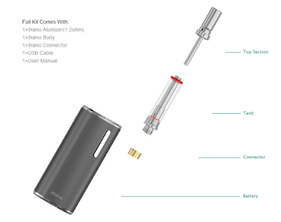 What’s in the package of Eleaf iNano