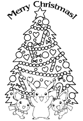 Pokemon Coloring Pages Christmas, Great Coloring Pages!