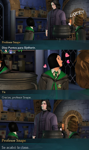 Hogwarts Mystery fotonovela merula snape