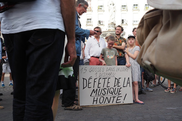 Fête de la musique, la Police à Nantes