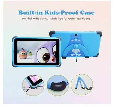 Review Weelikeit C81W IPS HD Display Android 11 Kids Tablet