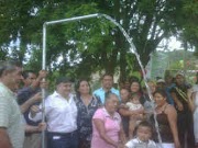 INAUGURA AÑORVE NUEVA RED DE AGUA POTABLE EN EL COLOSO