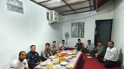 Program Pos Pisang Susu, Kapolresta Tangerang Sahur Bersama Ketua DPC KSPSI