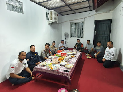 Program Pos Pisang Susu, Kapolresta Tangerang Sahur Bersama Ketua DPC KSPSI