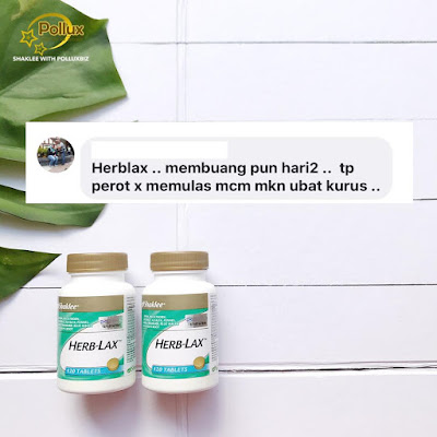 Herblax Shaklee Untuk Masalah Sembelit