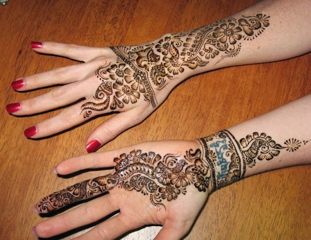 Best Henna Tattoo Designs For Eid Ul Azha 2015 Wallpapers Free Download