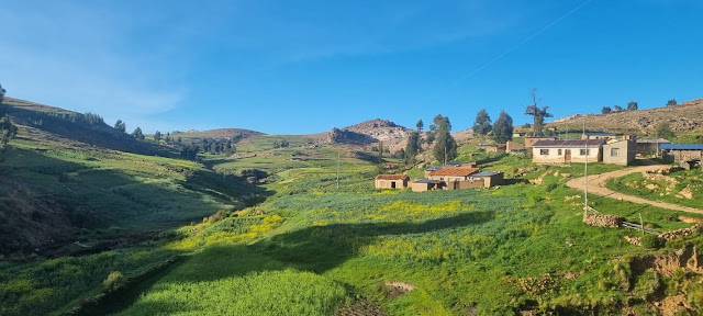 Kaiserwetter über Bolivien würde man in Europa sagen.