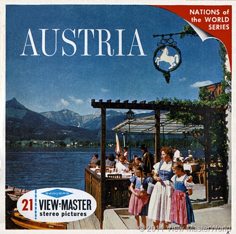 View-Master Austria (B198), Packet cover