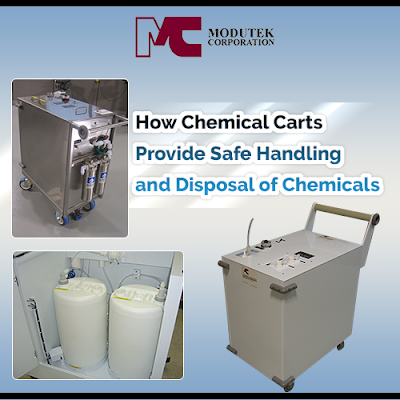 https://www.modutek.com/how-chemical-carts-provide-safe-handling-and-disposal-of-chemicals/