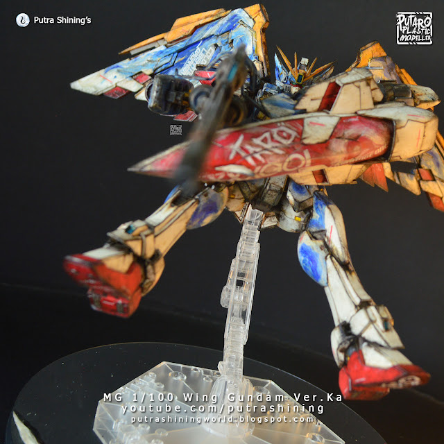 Hand Painted MG Wing Gundam Ver.Ka | XXXG-01W ウイングガンダム by Putra Shining