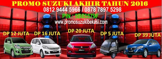 PROMO SUZUKI BEKASI AKHIR TAHUN 2016