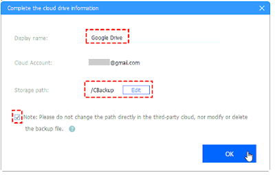 cbackup cloud drive