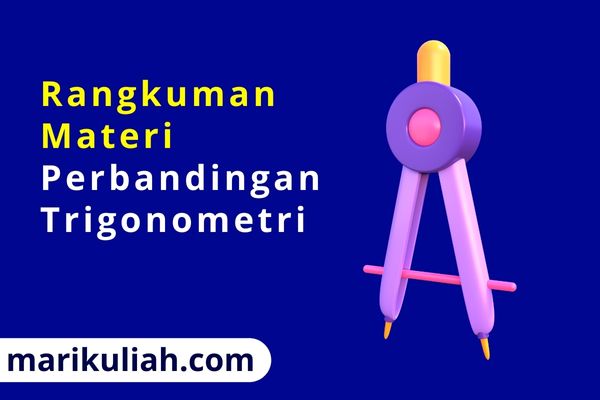 Rangkuman Materi Trigonometri MTK SMA Kelas 10