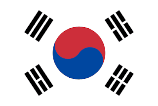 علم دولة كوريا الجنوبية :